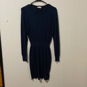 H&M Navy Sweater Dress GUC Medium